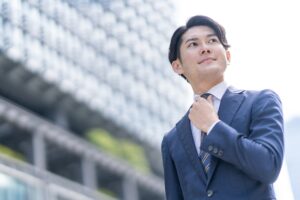 誇りを持って働く人の画像